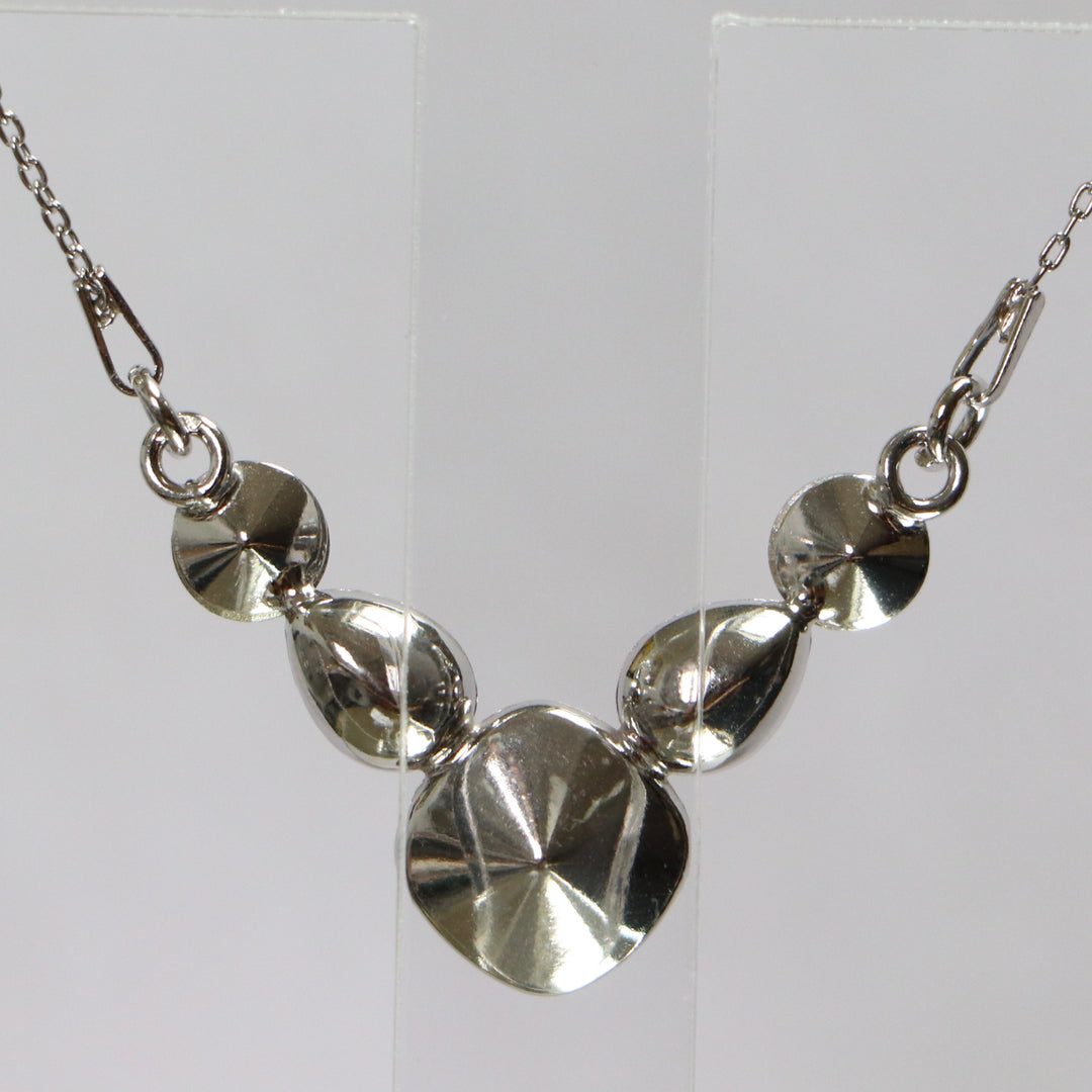 Серьги, кристаллы Сваровски, Rhodied Silver, Blue, Art-Deco