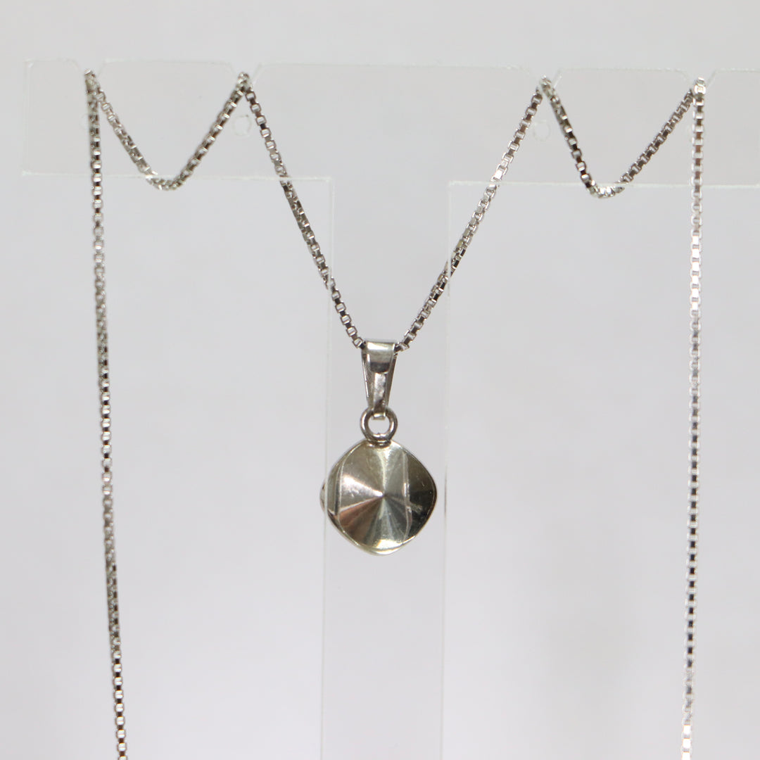 吊坠,施华洛世奇晶体,鲜艳的银,蓝色,曼农