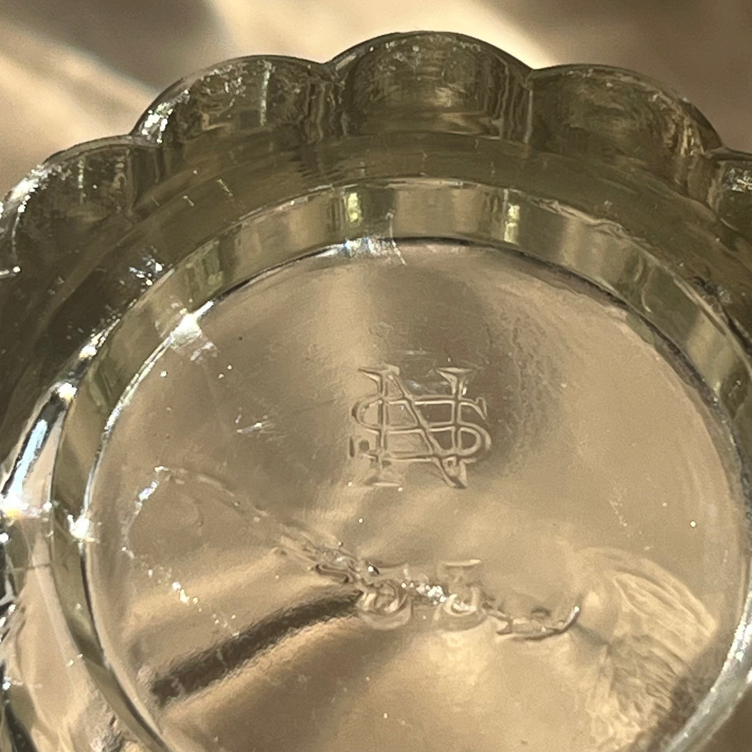 4 aperitif glasses engraved with new gisors