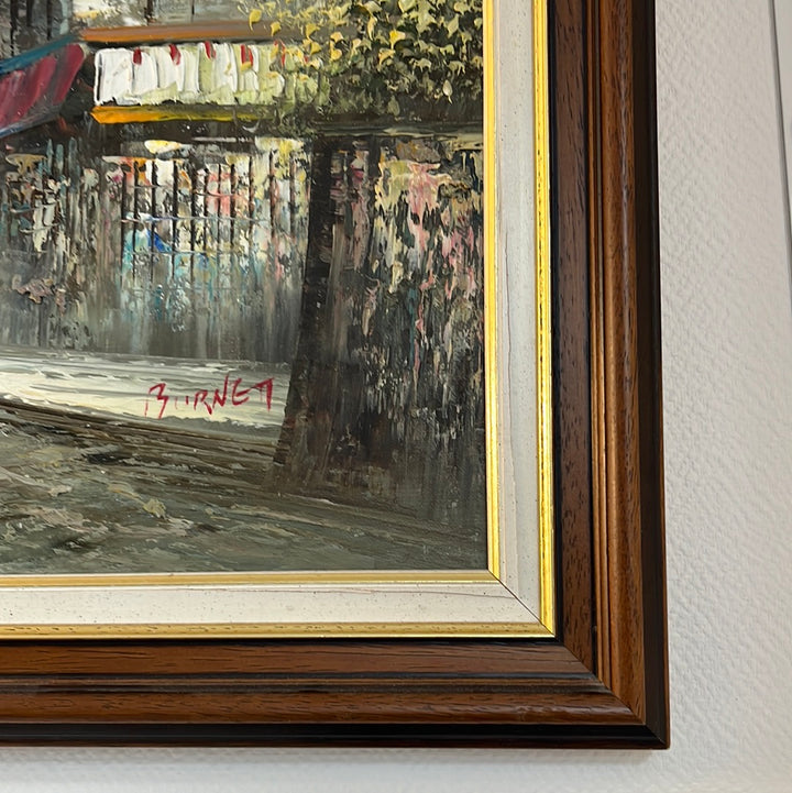 Tischansicht von Montmartre von Louis Anthony Burnett