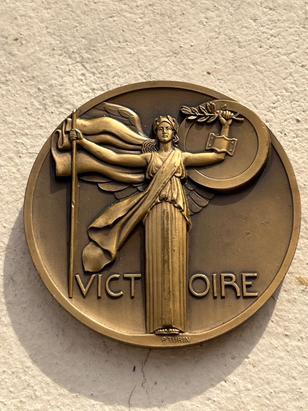 Medaille Bronze Befreiung von Paris 1944 de Turin