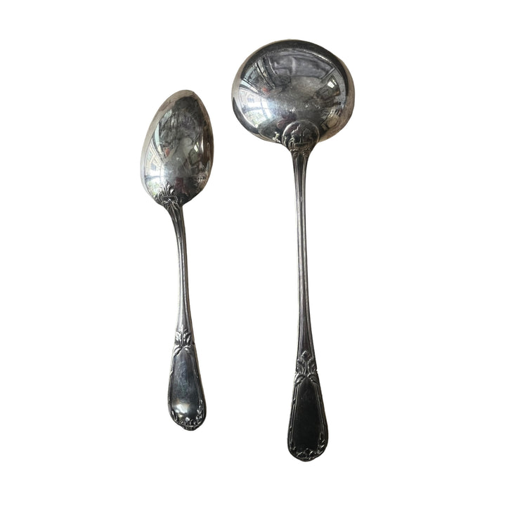 Sfam Housewife 38 Stück Louis XV Silber Metall