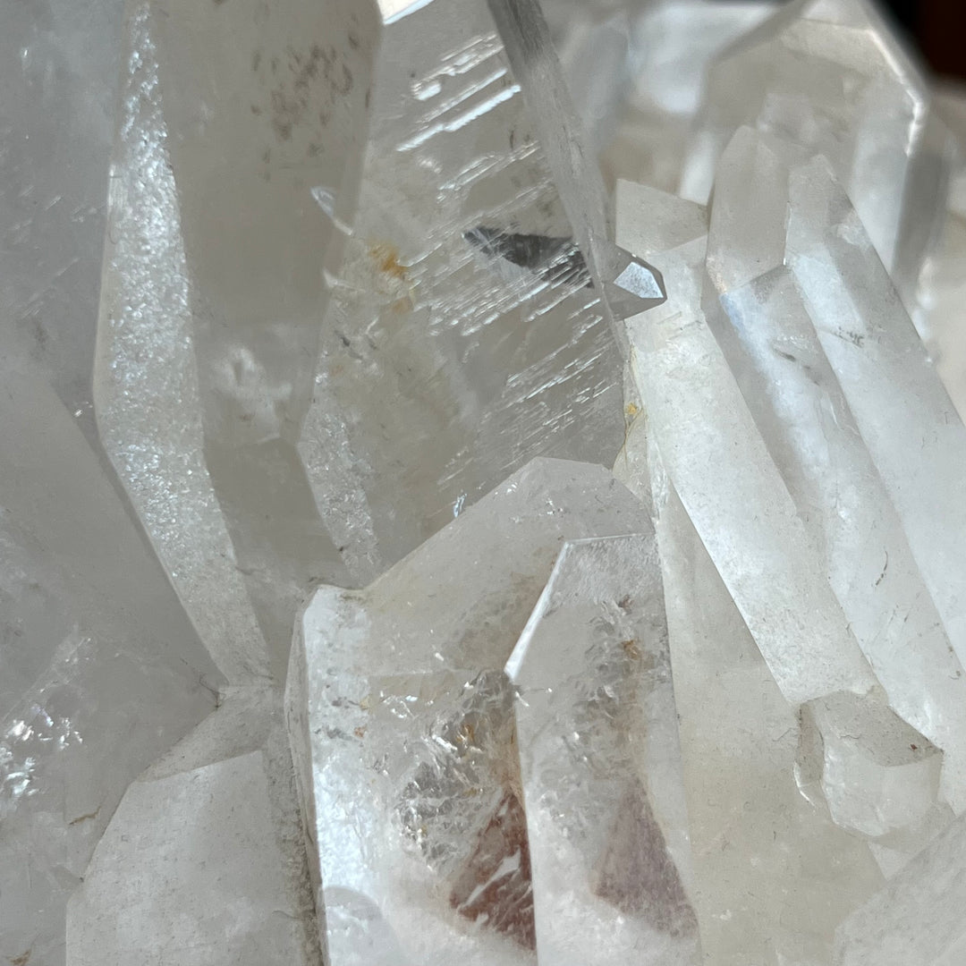 Große Trommel von Roche des Alpes Crystal 25 cm Frankreich