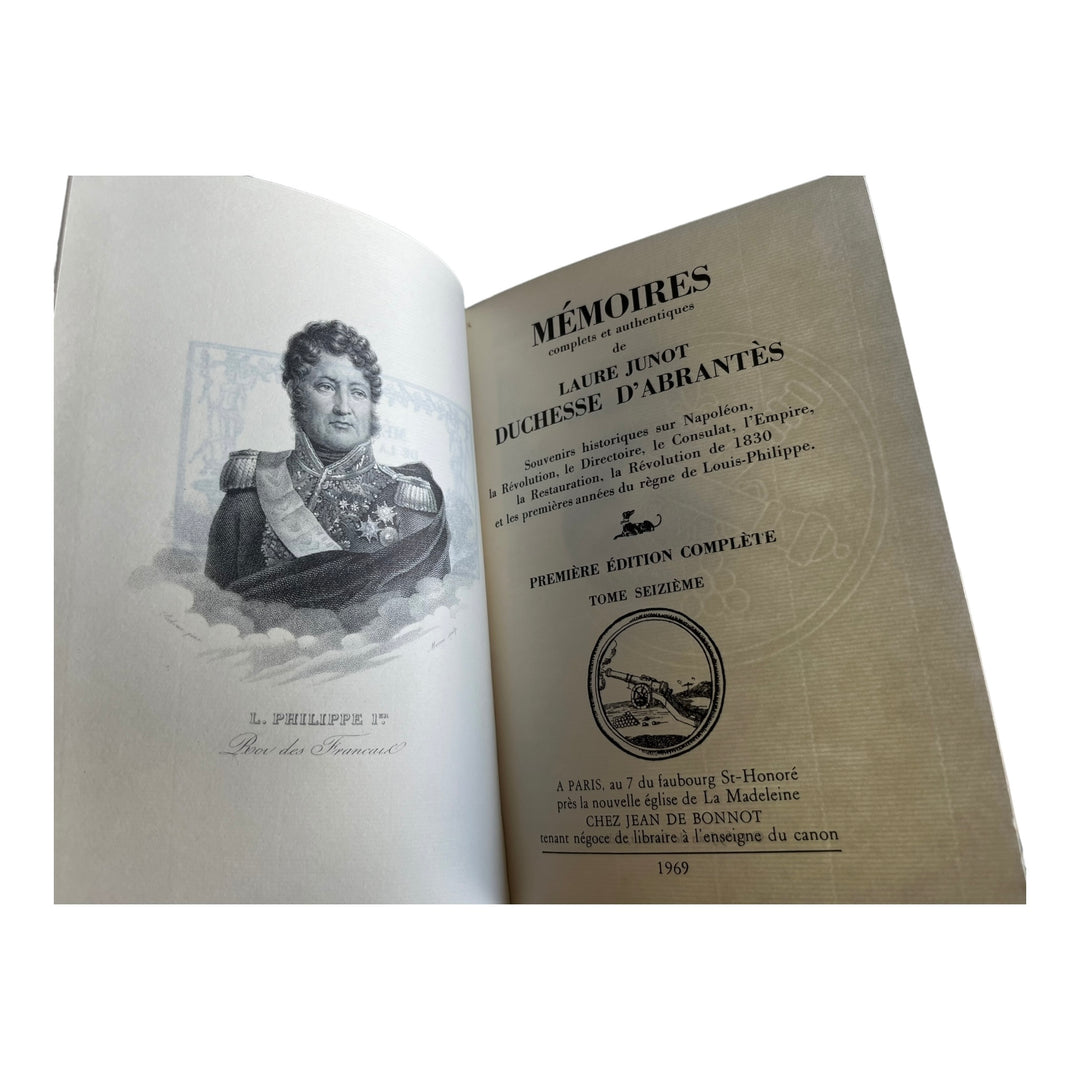 Мемуары герцогини Абрантской издательство 16 томов Жан де Боннот