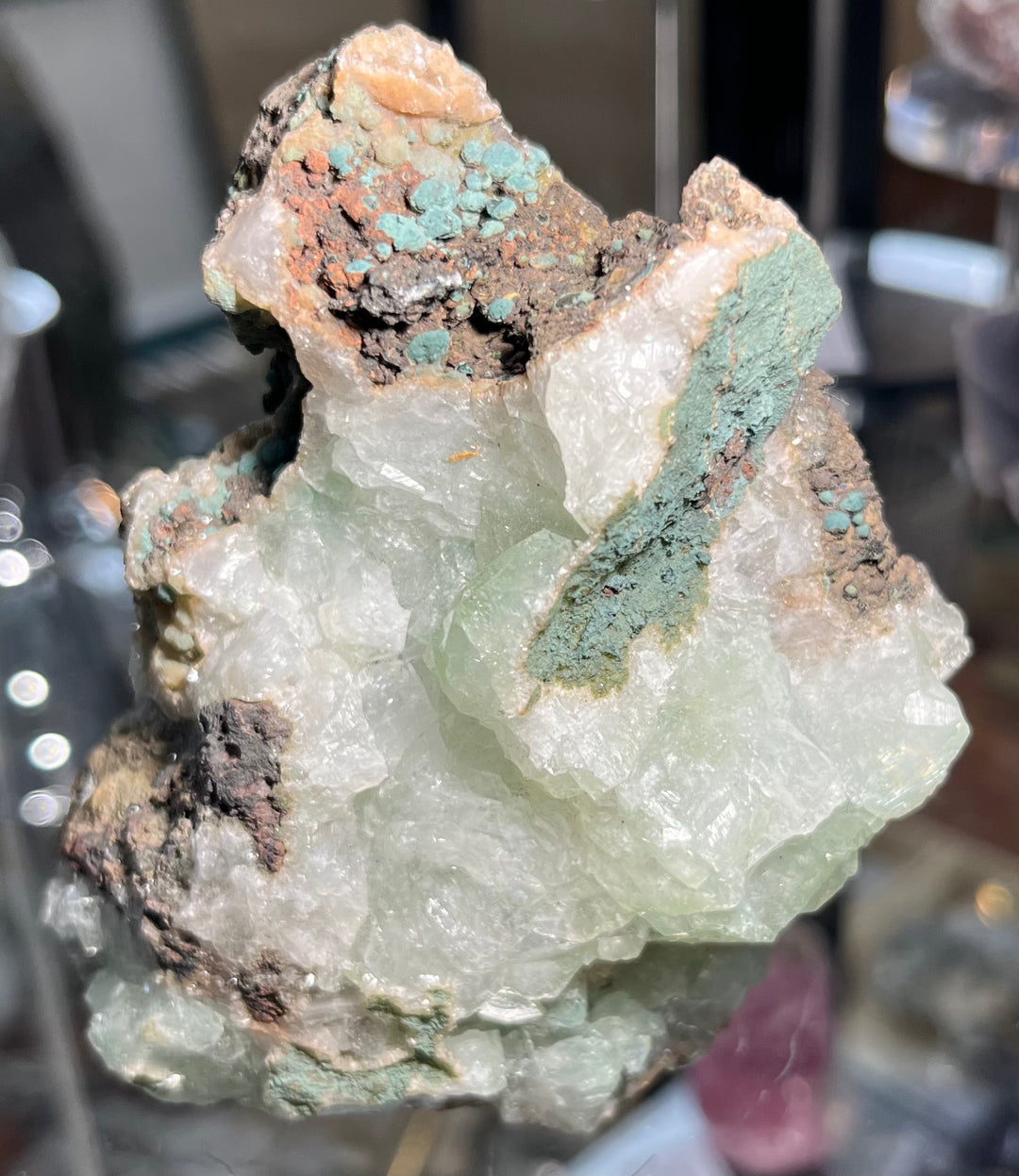 Fluorapophyllite Inde M18W21