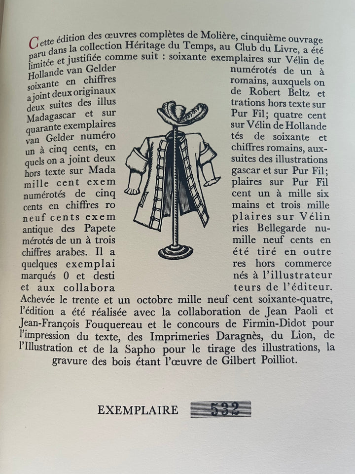 Полный Thêtre Moliere. Белц (Роберт) 5 томов 1964