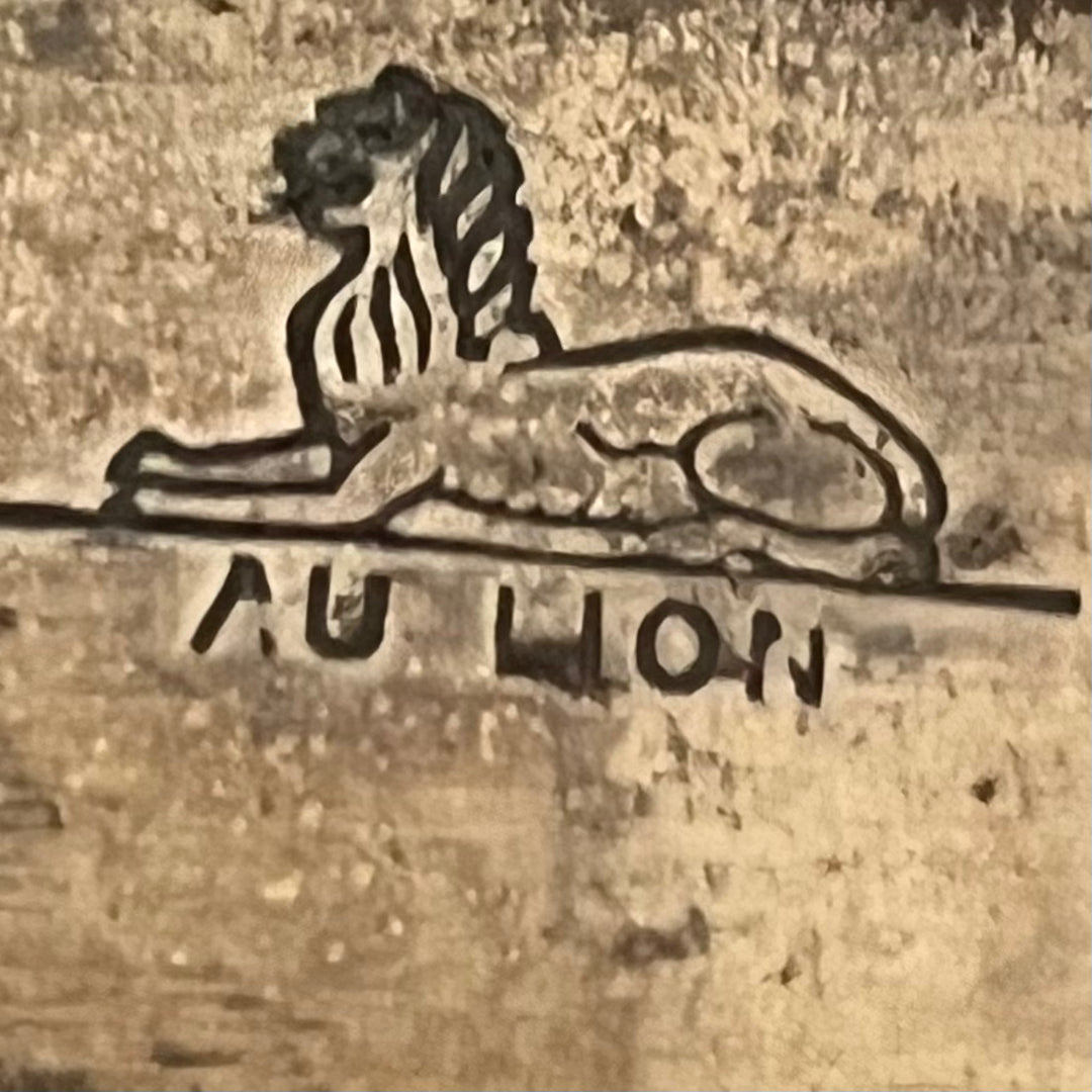 Apollo housewife 12 forks, 12 tablespoons and 24 knobs Silver Silver Model Title Model Rocaille and Steel blade in the Lion XIX