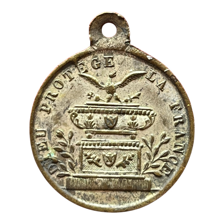 France, medal, Napoleon I, God protects France