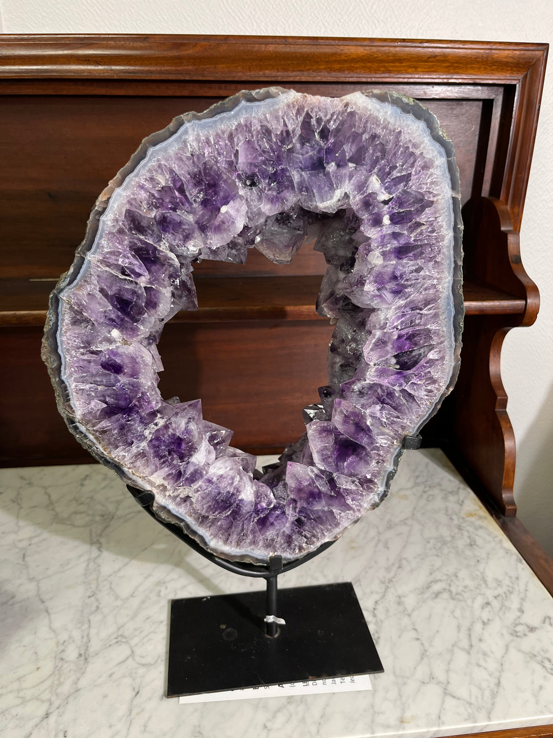 Brasilien AMT7 Amethyst Slice
