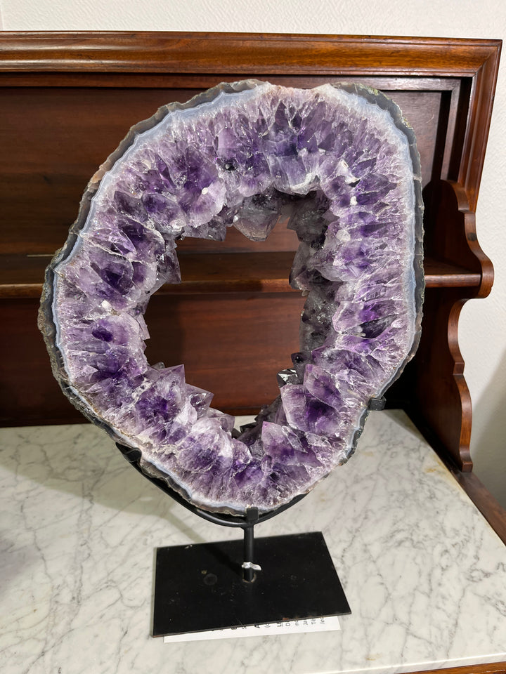 Brasilien AMT7 Amethyst Slice