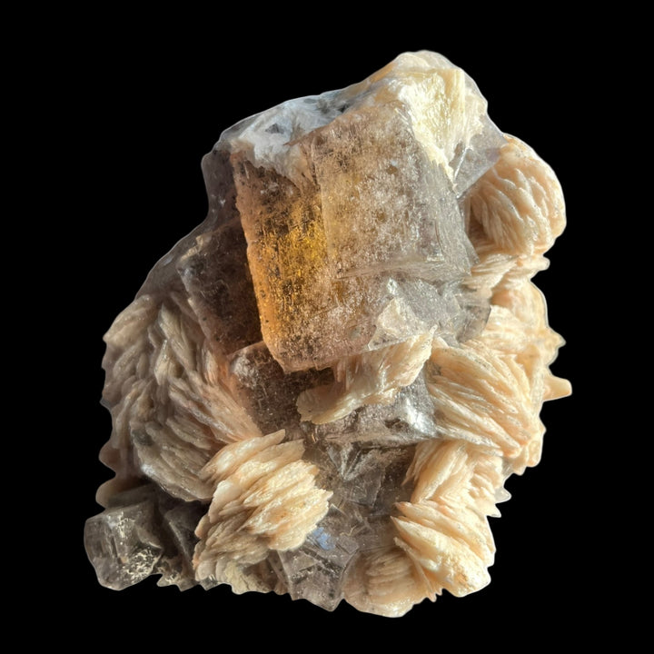Fluor mit Baryte Chaillac France DR218