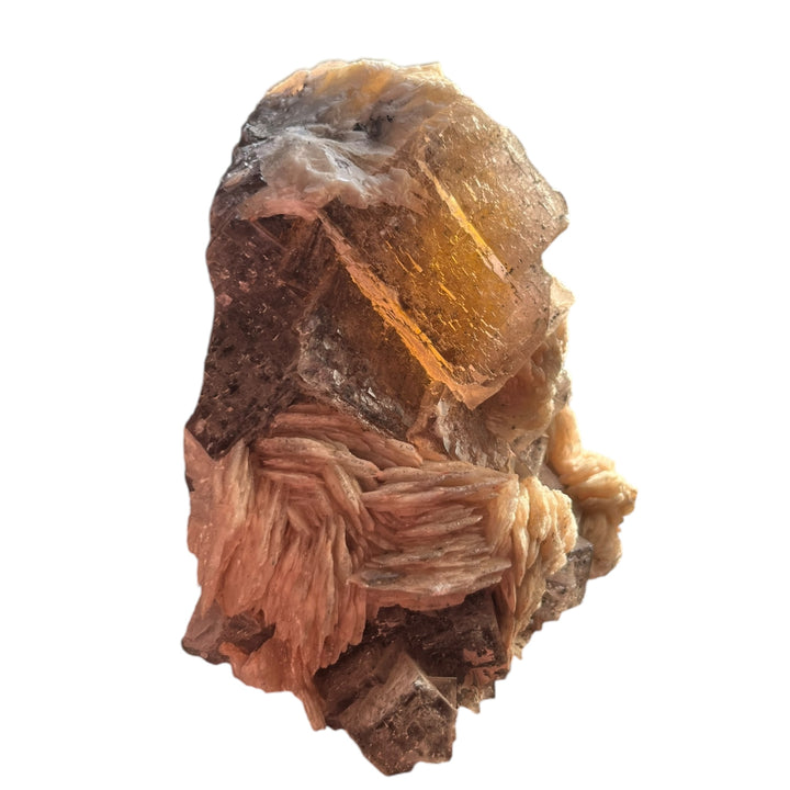 Fluor mit Baryte Chaillac France DR218