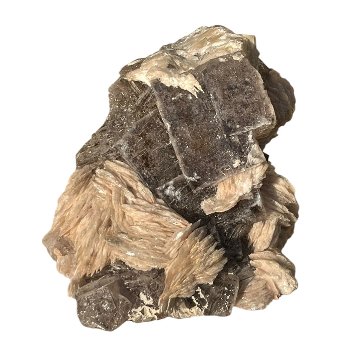 Fluor mit Baryte Chaillac France DR218