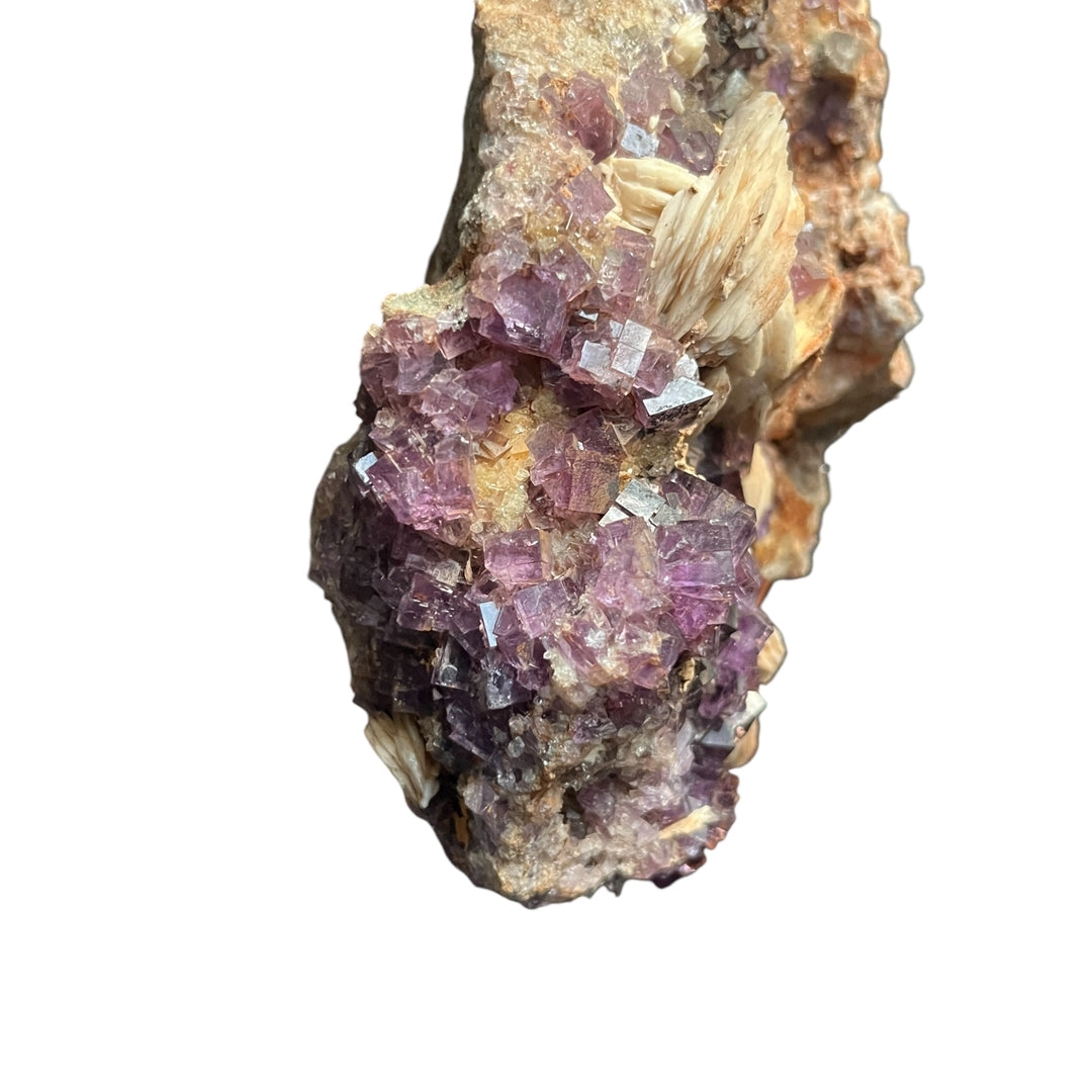 Baryte&Quartz Fluolite La Cabana BerbesスペインDR153