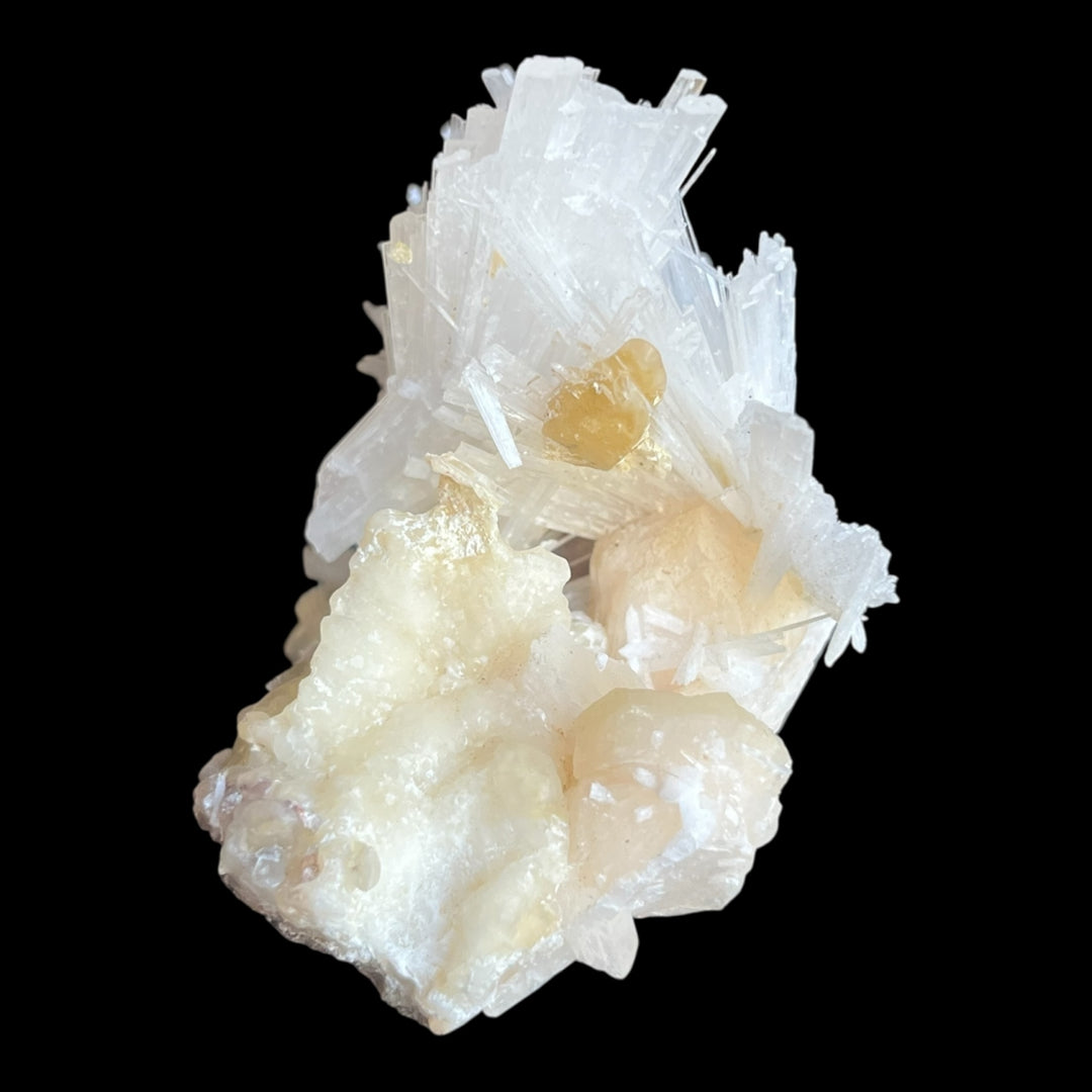 calcite sur Scolecite et stilbite nashik Inde DW176