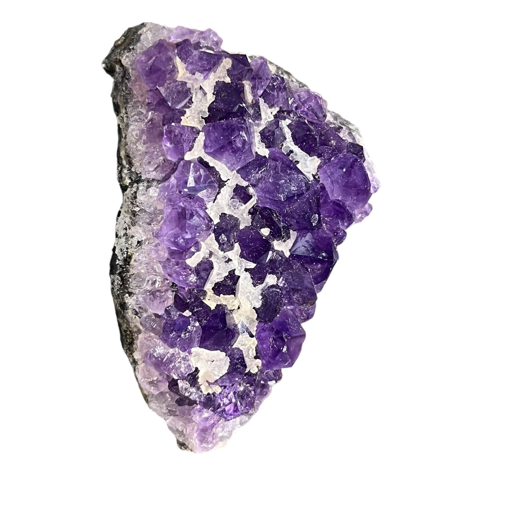 Druse Améthyste avec calcite Brésil AM50