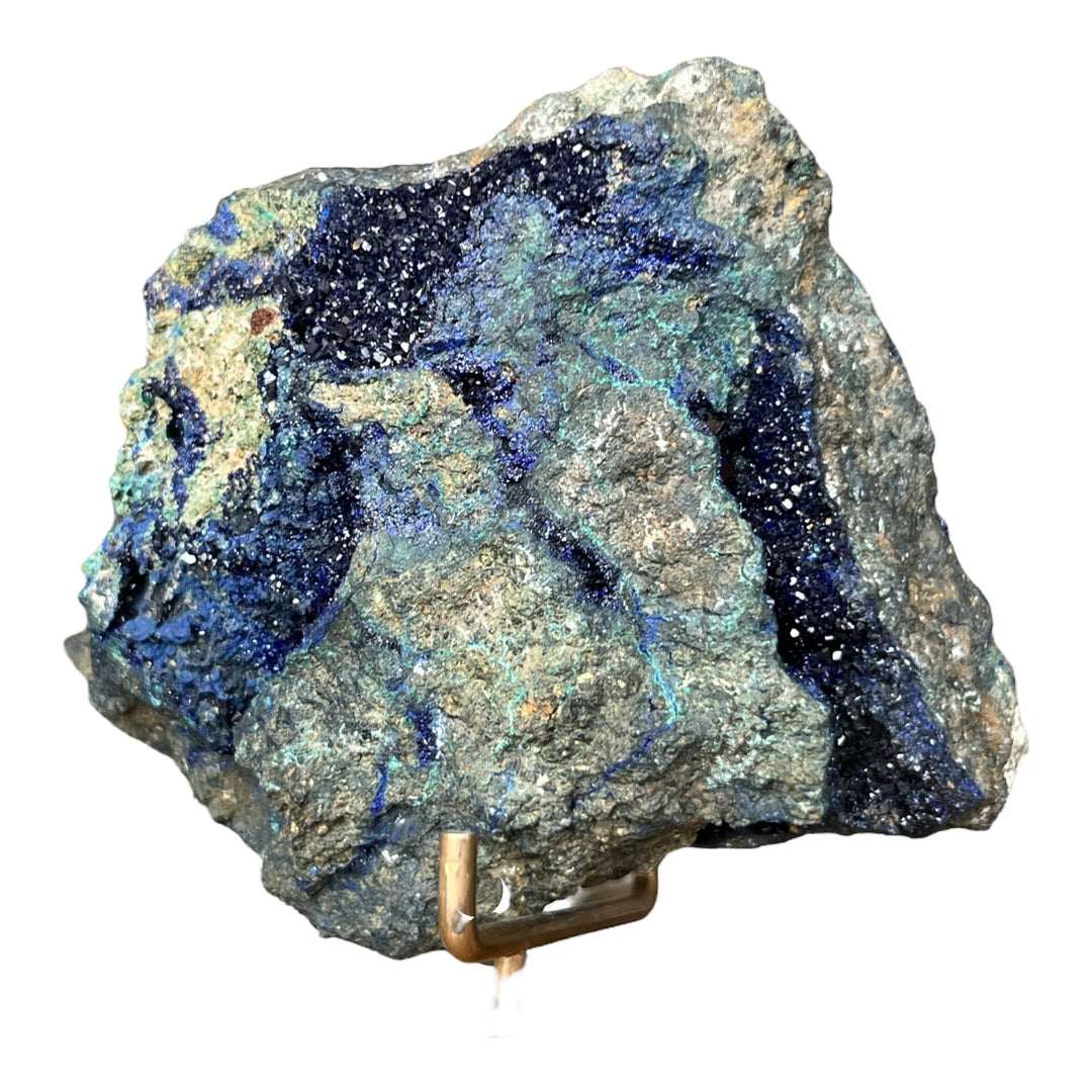 Azurite malachite chalcopyrite Maroc DR270