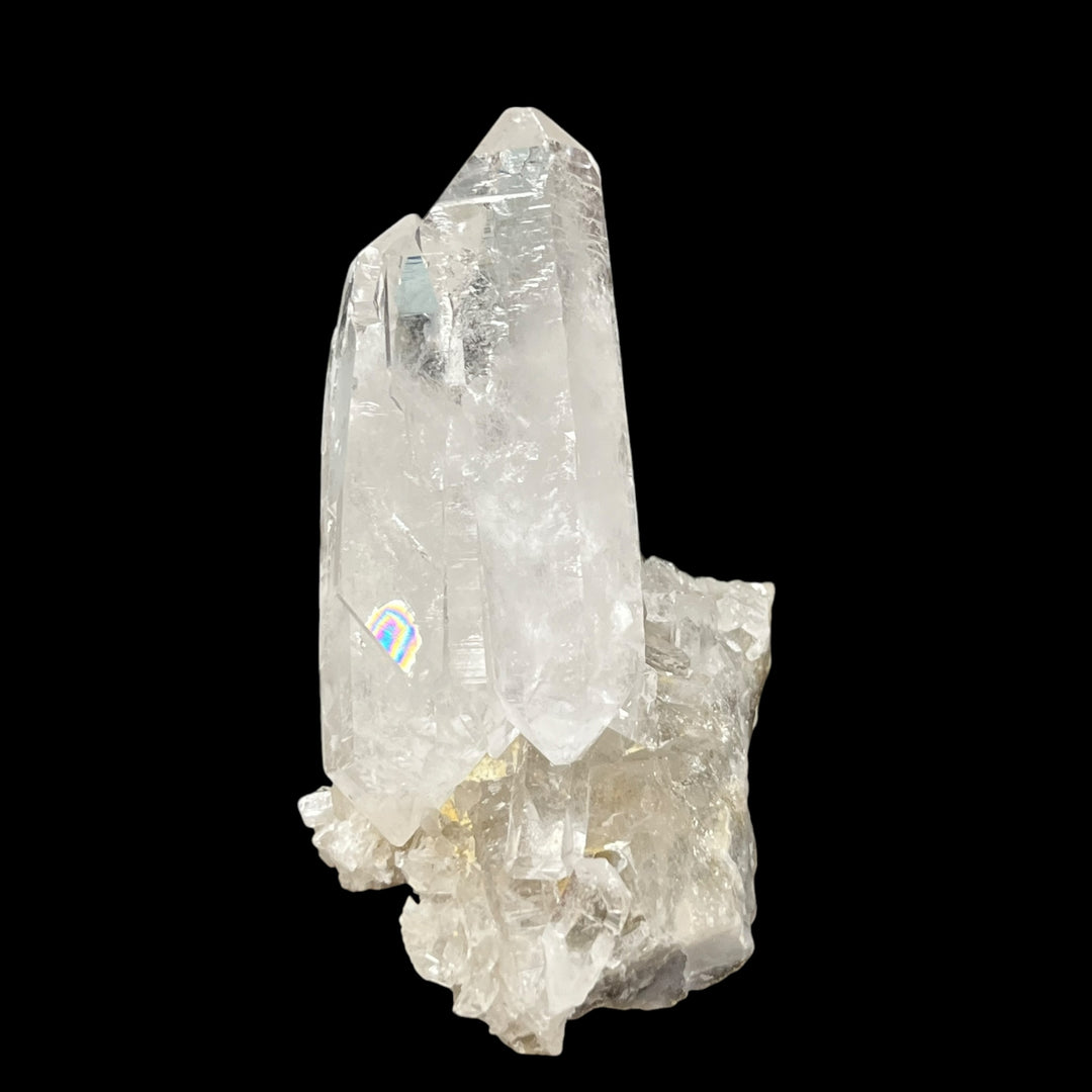 Druse de cristal de roche bideterminés Brésil QTZ60