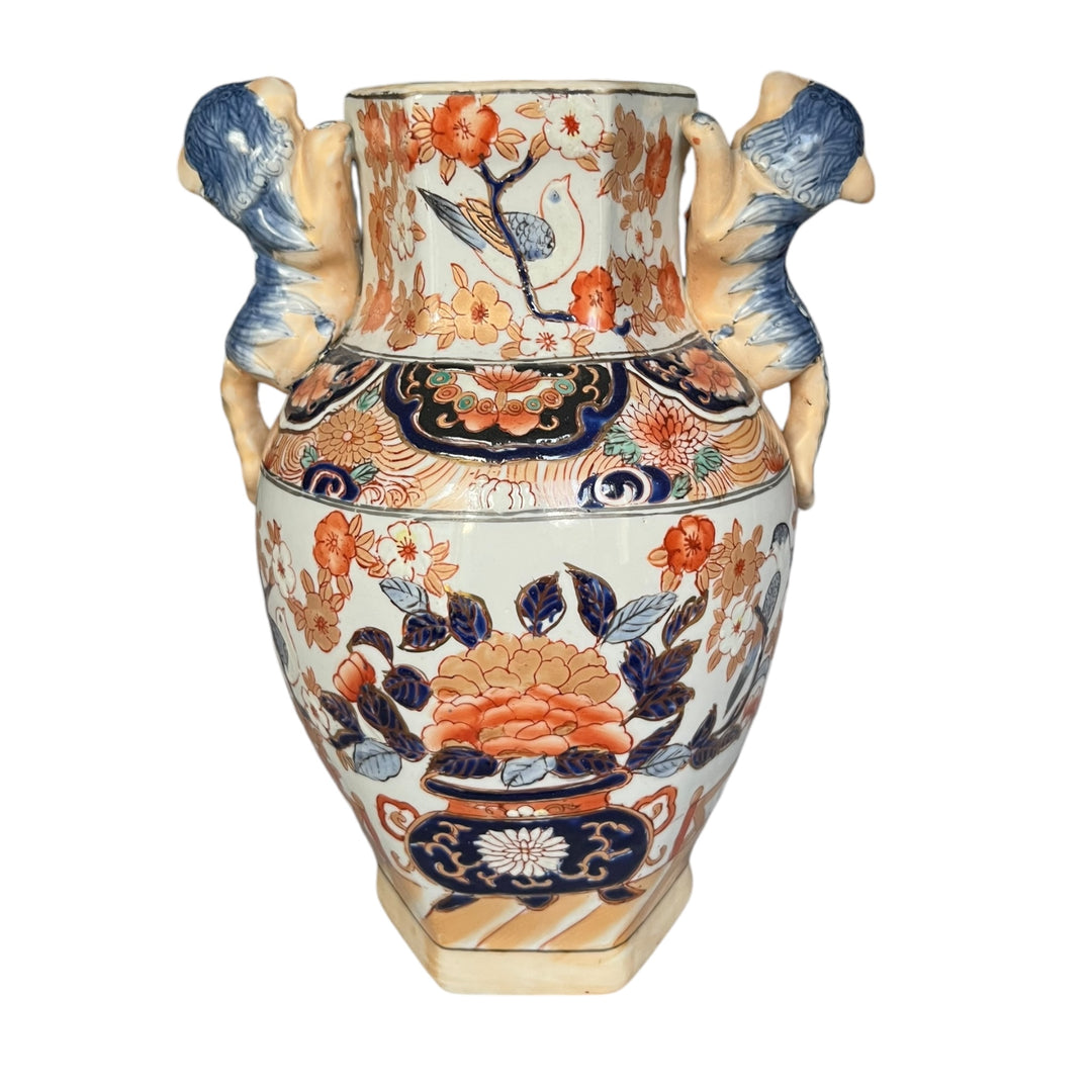 Japanische Vase Imari Christian Lacroix in Keramik spät 19.