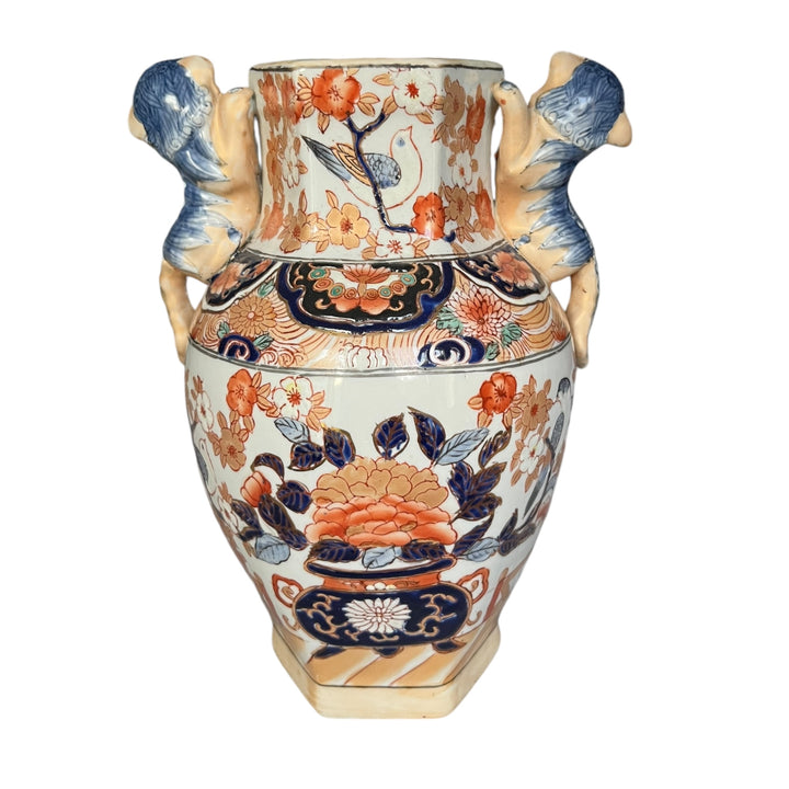 Japanische Vase Imari Christian Lacroix in Keramik spät 19.