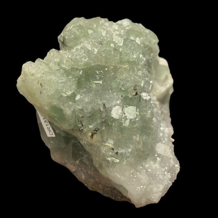 Fluorite polysynthétique verte, quartz Fontsante Var France DR131