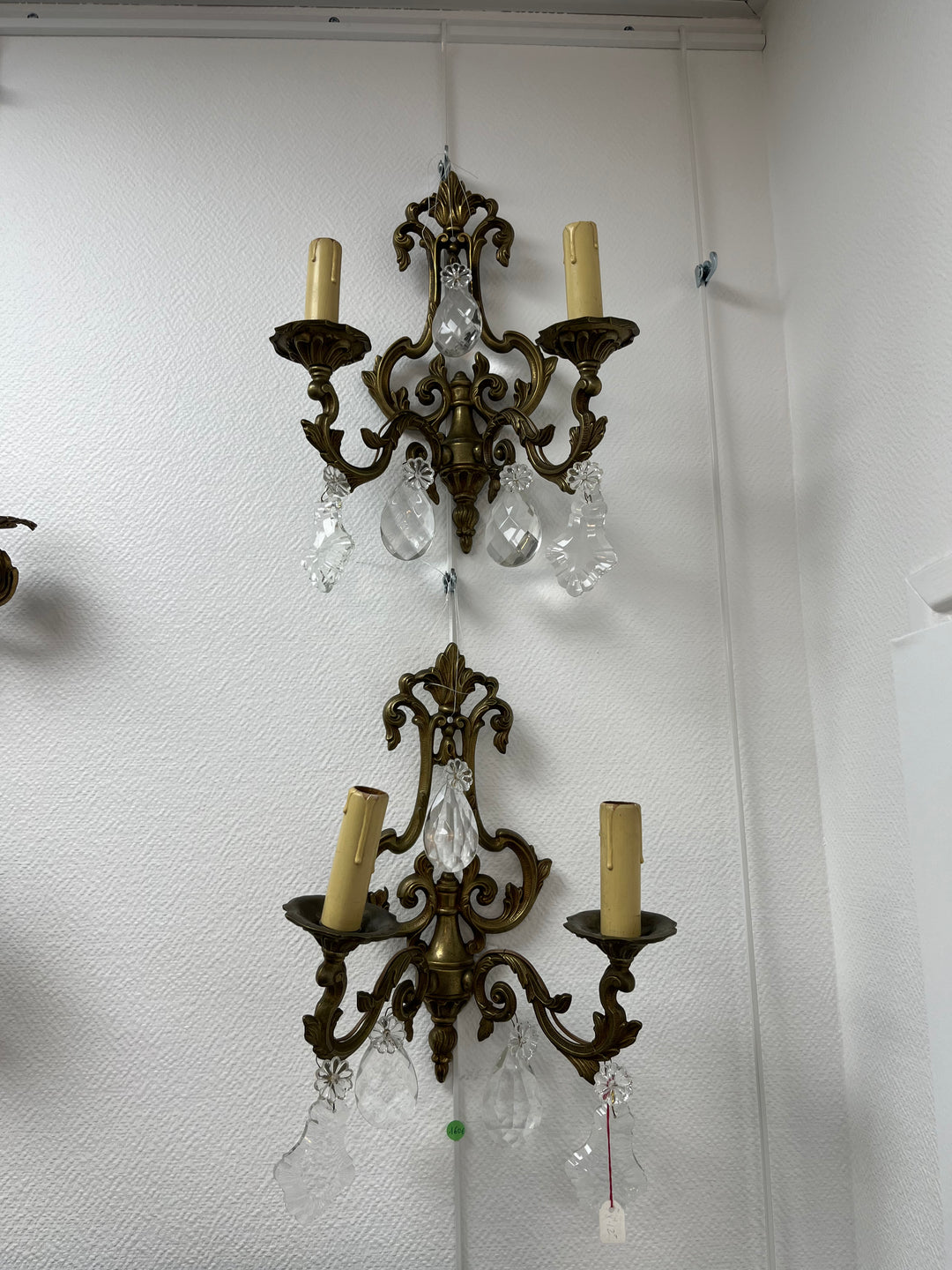 Bronze and Pampilles Style Louis XV