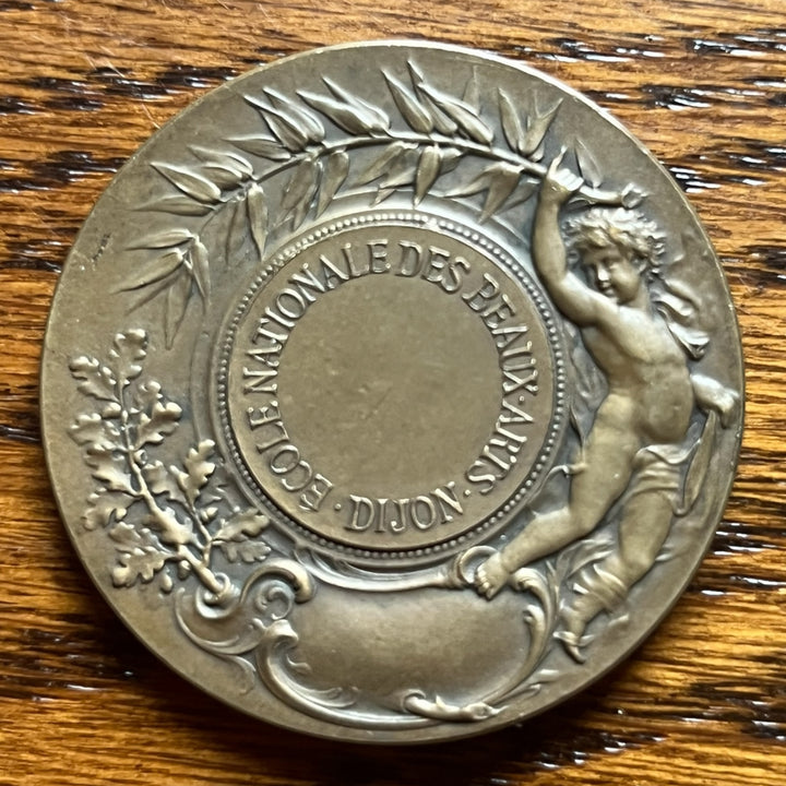 Bronze medal School of Fine Arts of Dijon by Rivet