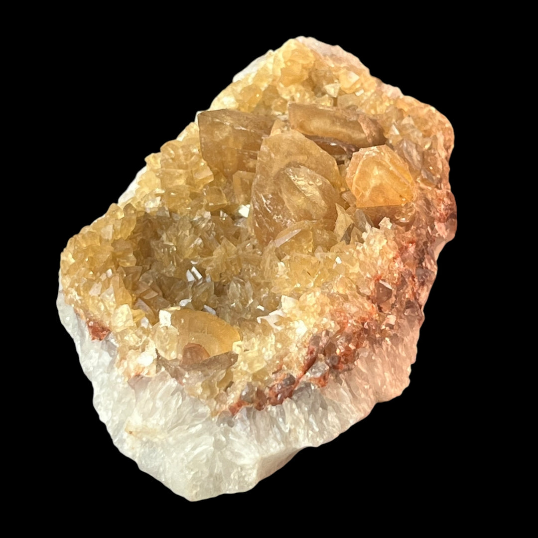 Кальцит на Quartz Idar-Obenstein Germany DW84