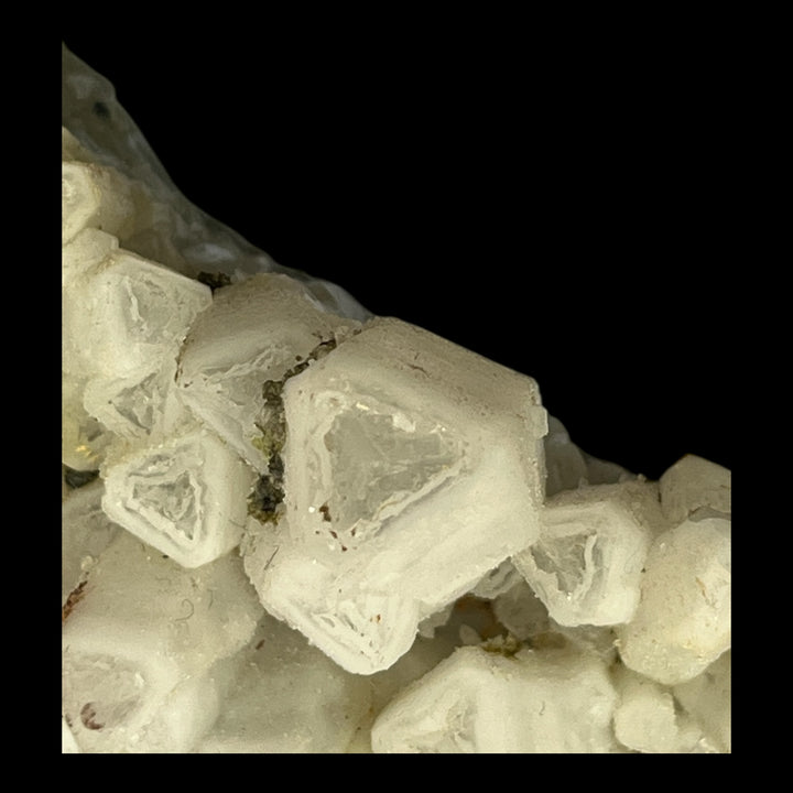 Quartz recouvert de calcite chalcopyrite Cavnic Roumanie DA36