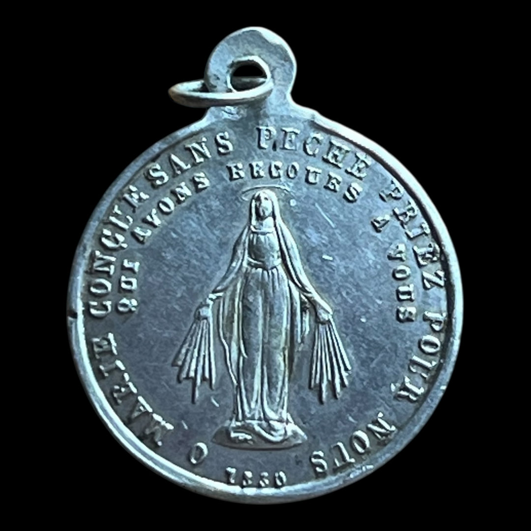 Религиозные серебряные медали 1830 (Пьер Фурье, Чудесуза, ND de la Garde, Ватикан).