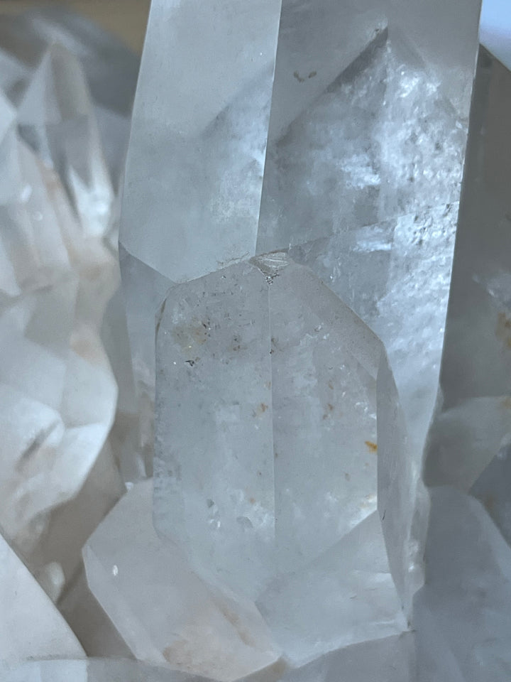 Große Trommel von Roche des Alpes Crystal 25 cm Frankreich