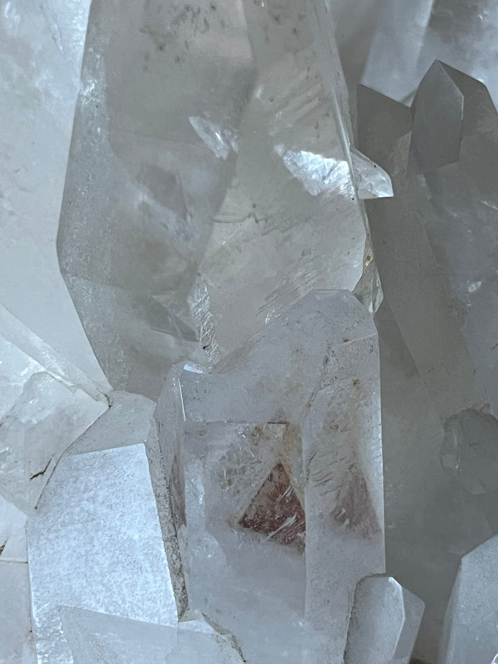 Große Trommel von Roche des Alpes Crystal 25 cm Frankreich