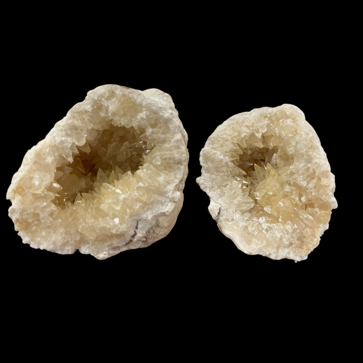 Géode Calcite dent de chien Maroc C74