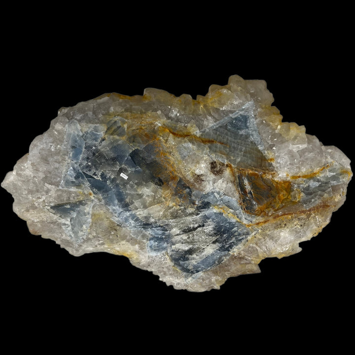 Quarz epimorph auf Fluorit Maxonchamp Remiremont Vosges France DA56