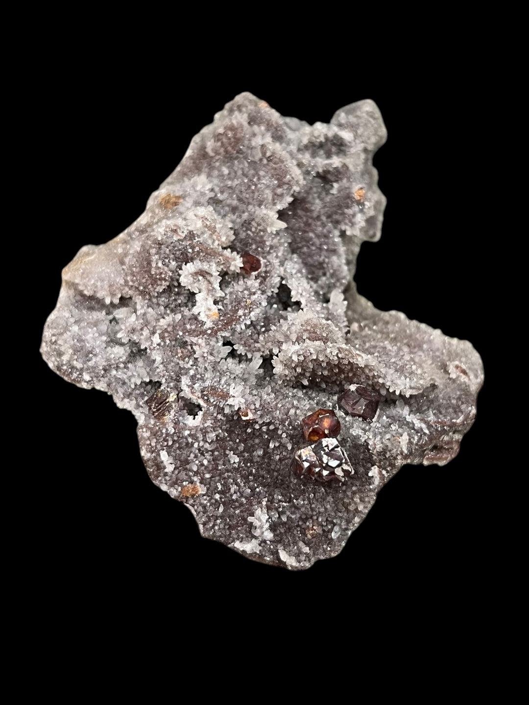 Сфалерит на Quartz Shuikoushan Hunan China DA205