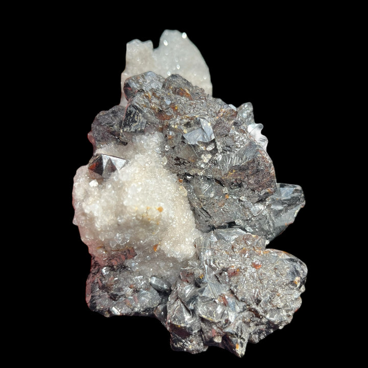 Sphalerite на Quartz Elmwood Mine Tennessee USA DR289