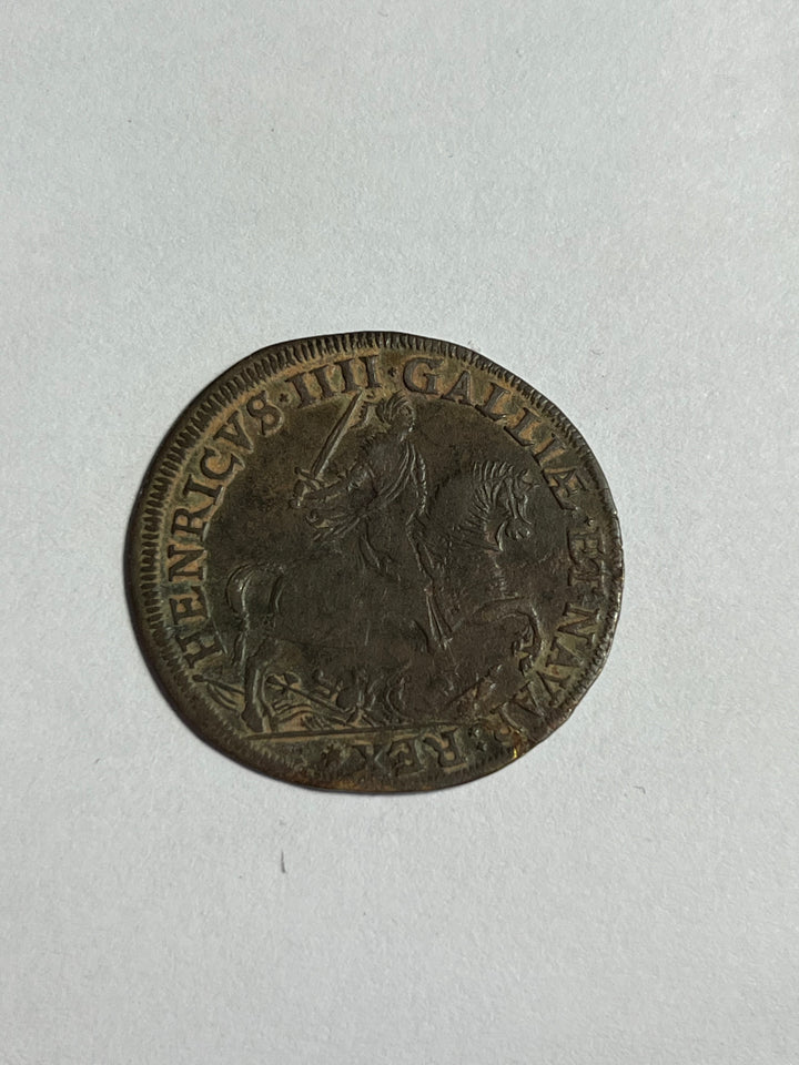 Henri IV brass nuremberg token the great 1599