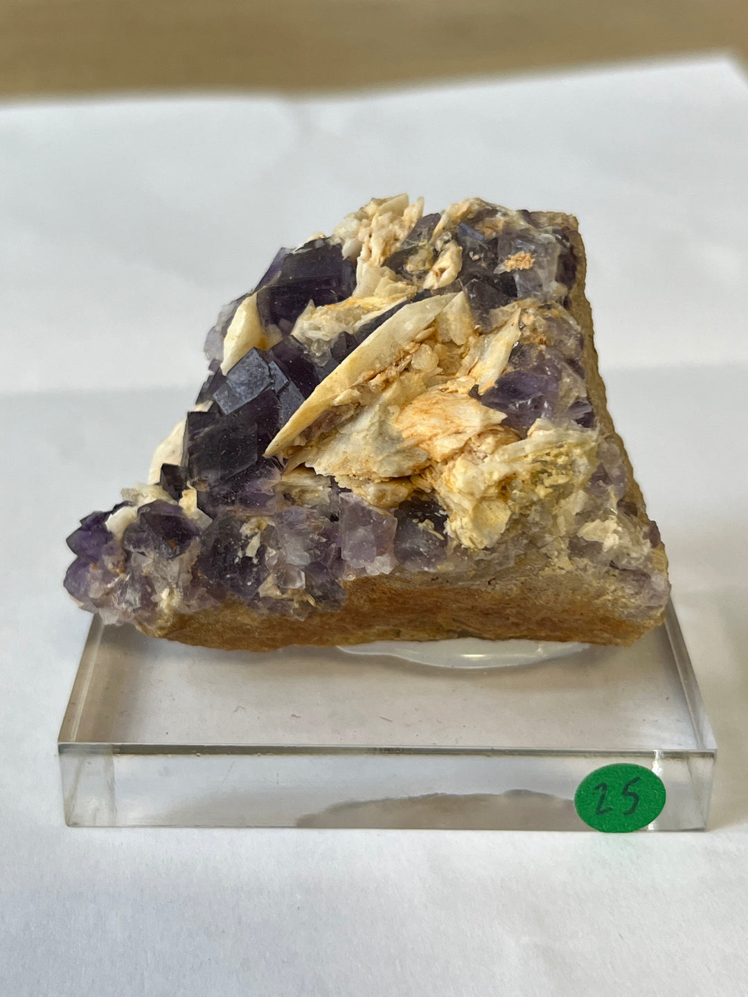 Fluorite baryte Berbes Espagne FLS31