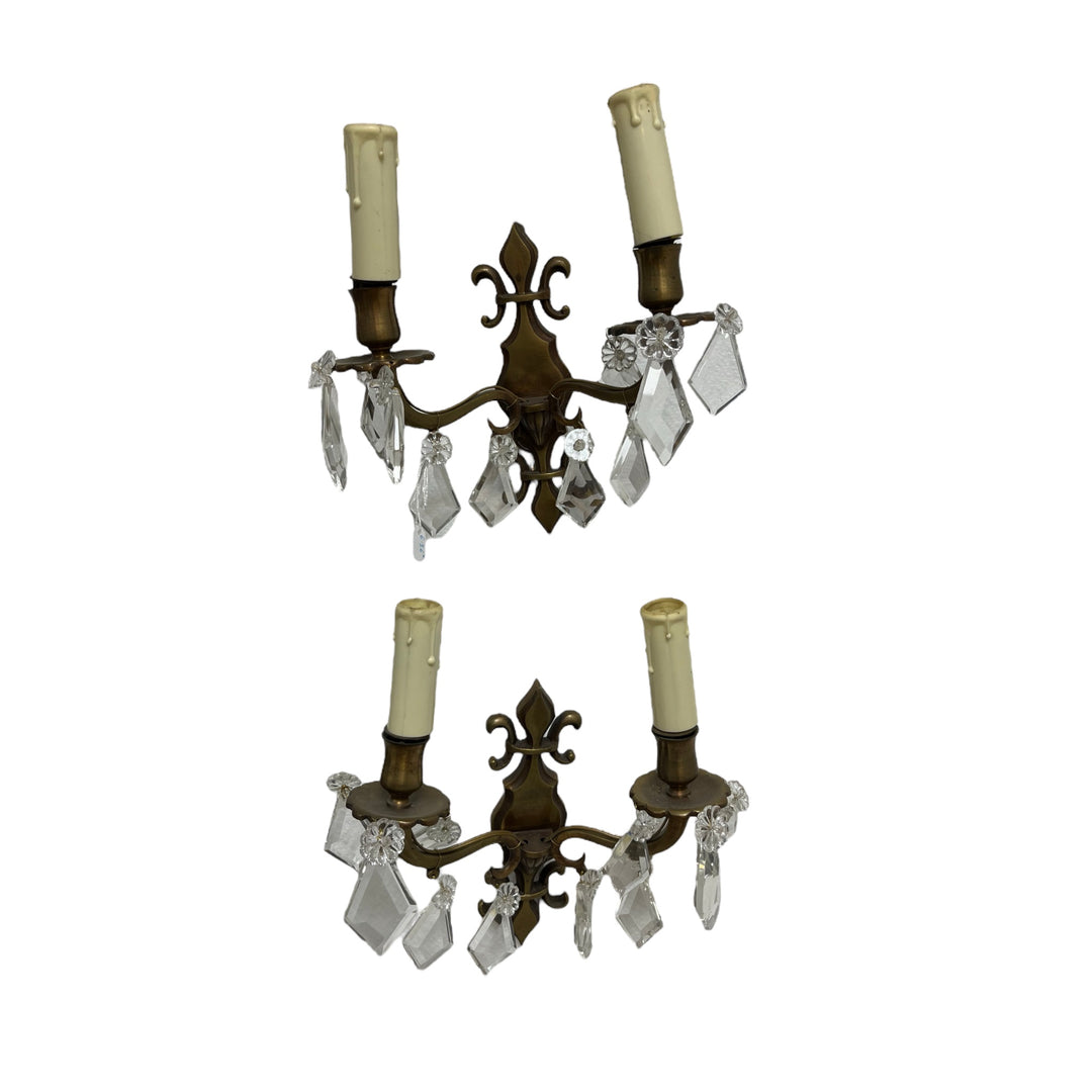 Bronze flapped bronze walls with pampilles