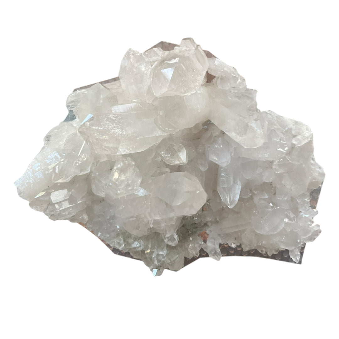 Druse cristal de roche Brésil 600g M18W124