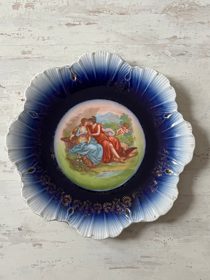 Assiette à scène romantique de victoria carlsbad no 298