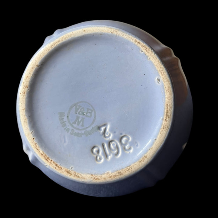 Paar von Art Deco Villeroy & Boch Saar Wallerfen anangen Vasen Vasen