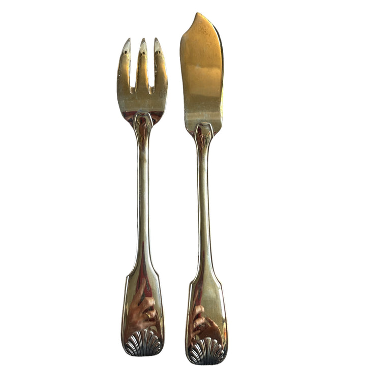 Service 12 Fischbeschichtungen Modell Metall Metall Golden