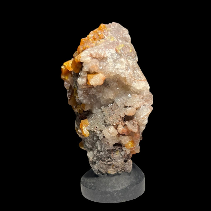 Wulfénite calcite Mexique C48