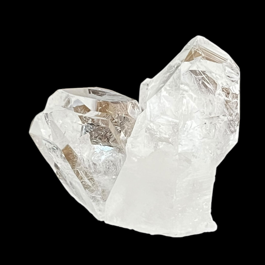Cristal de roche accolés Brésil QTZ55