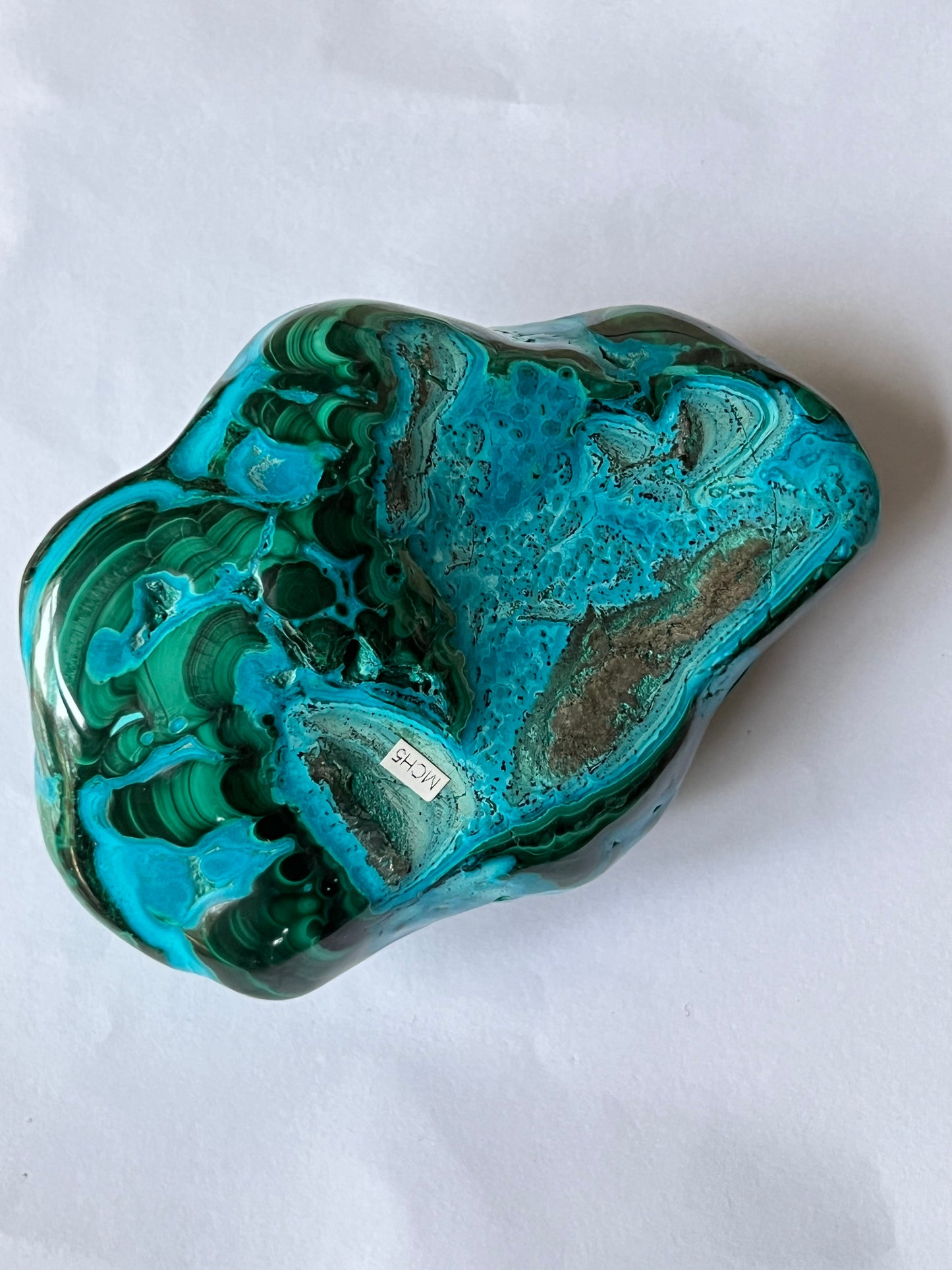 Malachite chrysocolle Congo MCH5