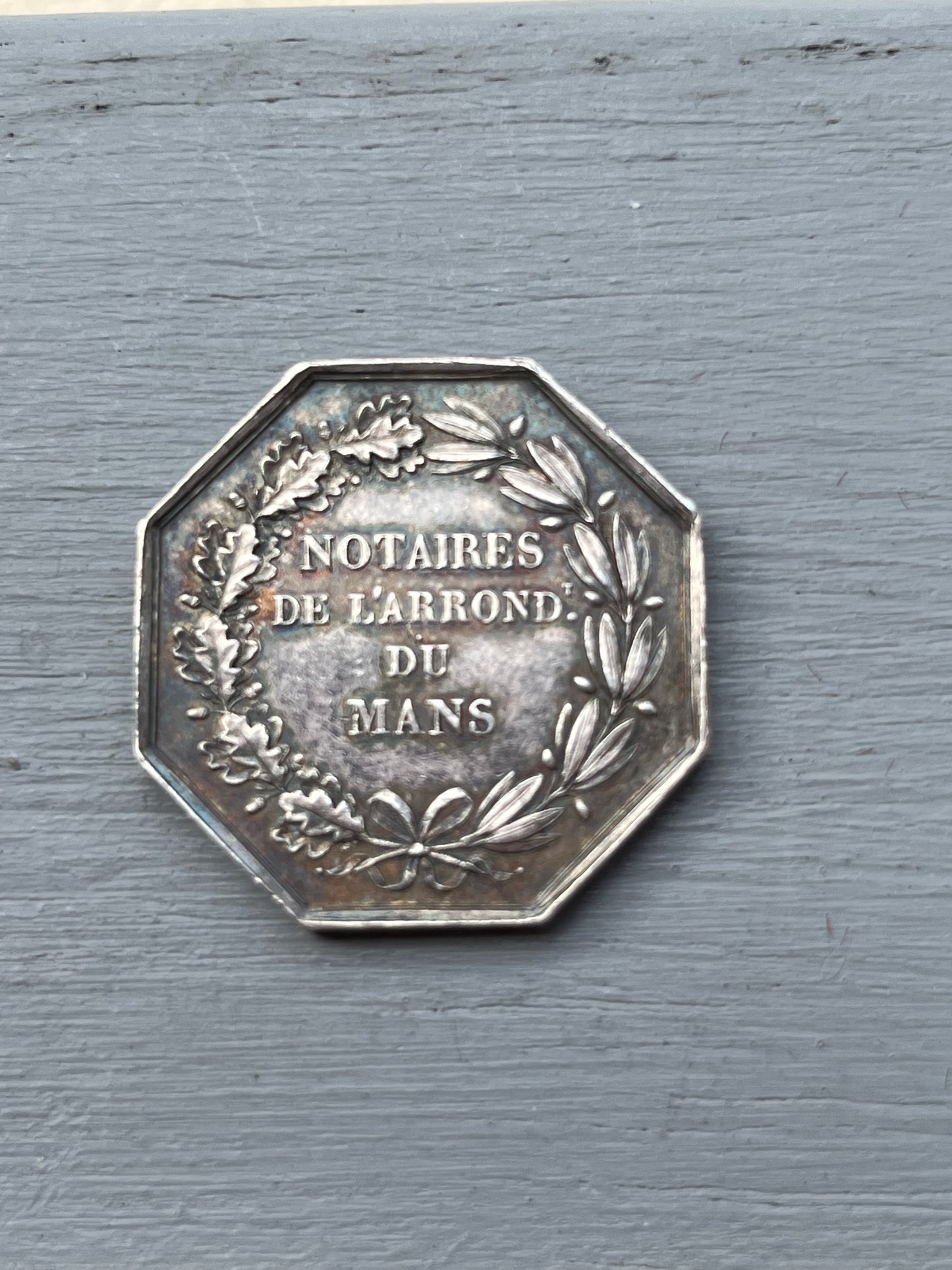 Jeton argent , NOTAIRE, LE MANS