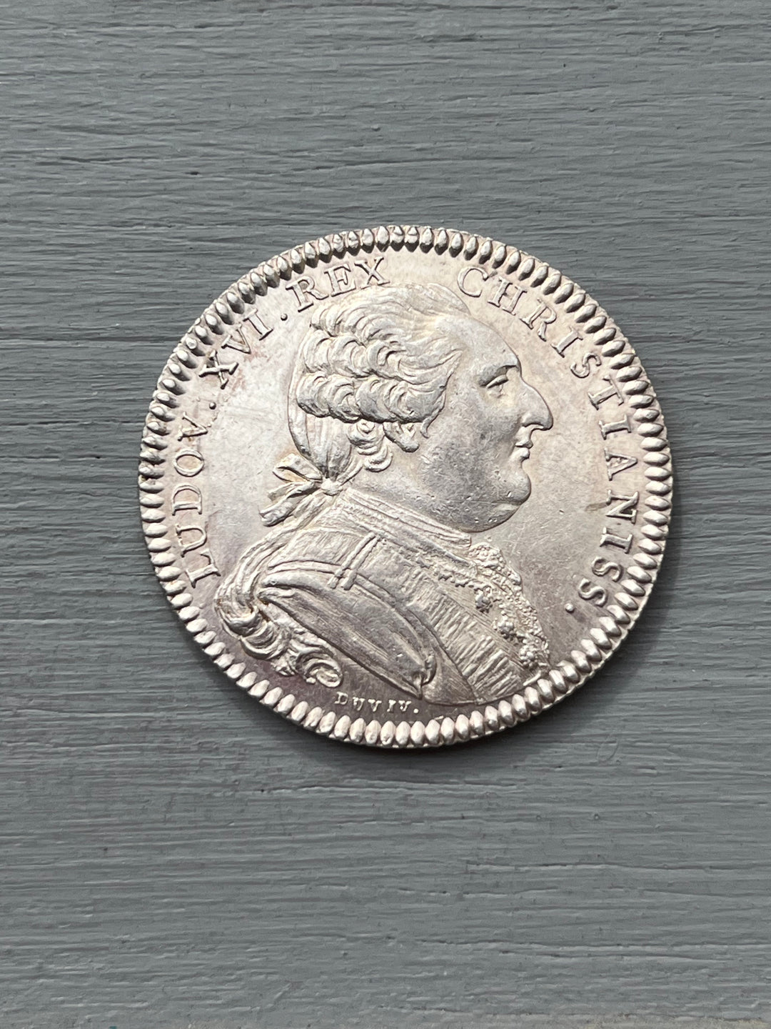 Silver Token, Burgund, Louis XVI, Comitia Burgundiae 1785