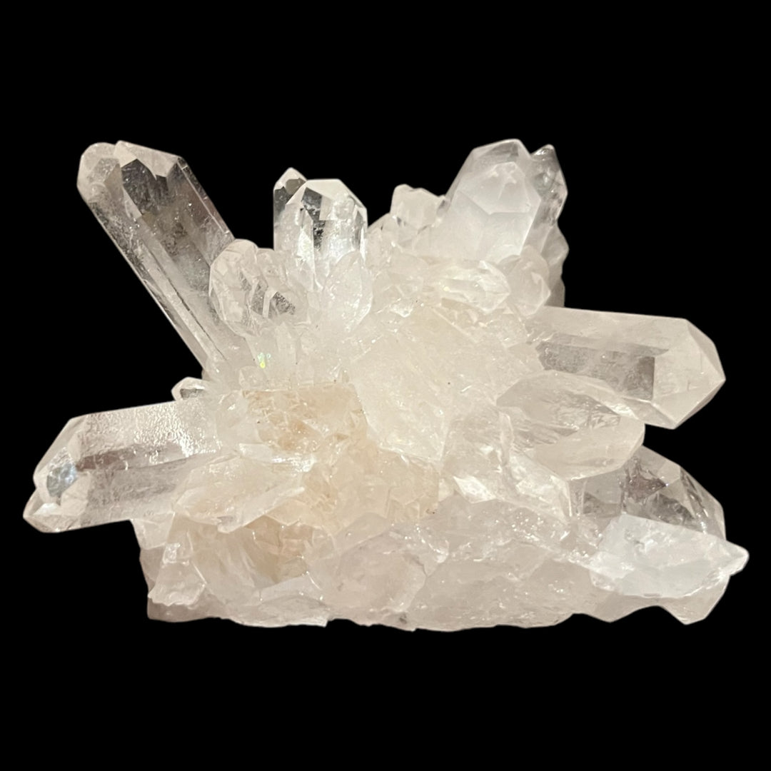 Druse de cristal de roche accolés Brésil M18W127