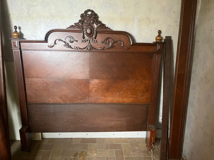 lit bois style louis XV 140x210